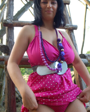 Alicja Pink In Public