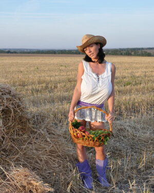 Anya Busty Farm Girl
