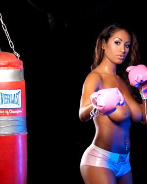Cam With Carmen Pink Boxing