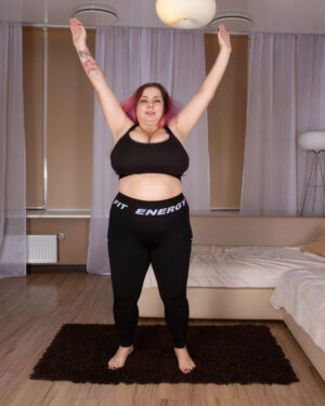 Candy Kat Get Fit With The Amazing Candy Kat XL Girls
