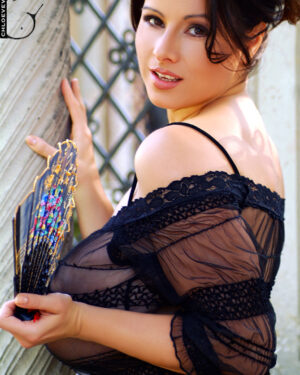 Chloe Vevrier Flamenco Fan