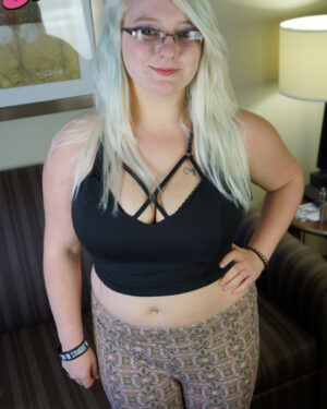 Crystal Kittenn Lotions Her Boobs
