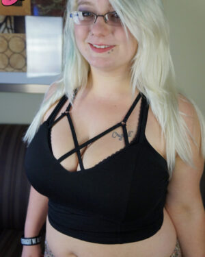 Crystal Kittenn Lotions Her Boobs