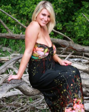 Demi Scott Flower Dress