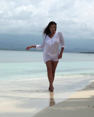 Ewa Sonnet White Sheer Beach