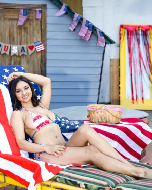 Hailey Rose Red White And Screw Team Skeet