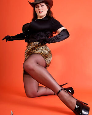 Kate Donovan Cowgirl Pinup