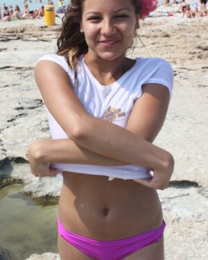Lacey Banghard Wet Shirt