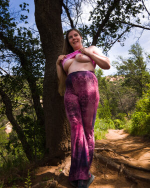 Lana Del Lust Hippie Hike Flashing