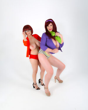 Lana Kendrick and Tessa Fowler Scooby Babes