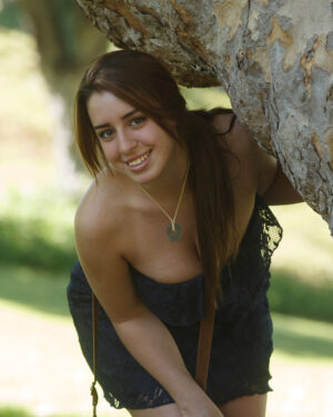 Lanie Morgan Flashing In Nature
