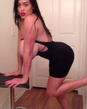 Leanne Crow Black Dress Diary Pics