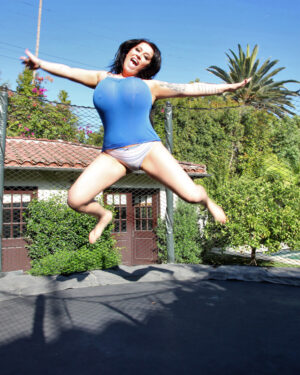 Leanne Crow Trampoline Play