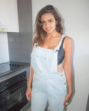 Lena Moore Sexy Overalls