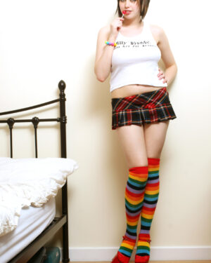Louisa May Plaid Skirt Strip