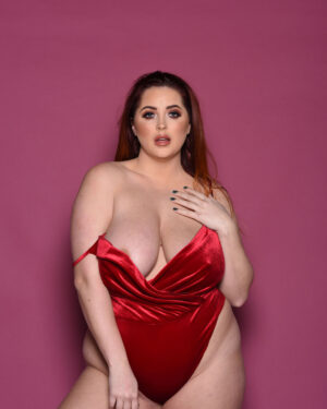 Lucy Vixen Red Bodysuit Nothing But Curves