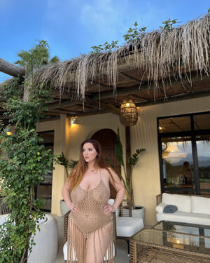 Lucy Vixen Sheer Dress BBW Onlyfans
