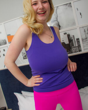 Mim Turner Takes Off Her Yoga Clothes