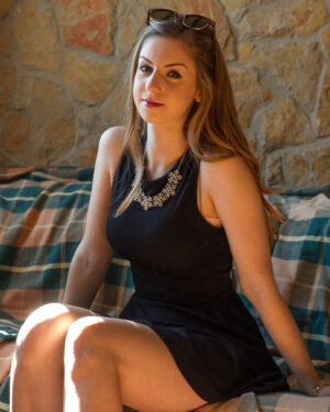 Stella Cox Sexy In Portugal