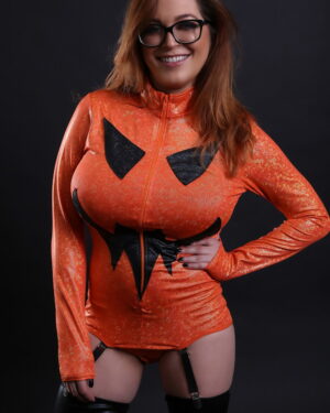 Tessa Fowler Jack O’Lantern Pinupfiles