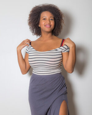 Whitney Williams Long Skirt Nudes