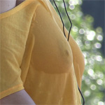 Daisy Sheer Boobs In Public
