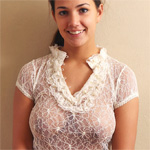 Jaycee West Sheer Top Tits