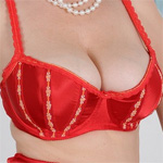 Kelly Capone Red Silk