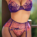 Lucy James Lingerie In The Mirror