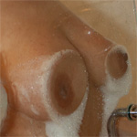 Nikki Sims Soapy Nipples