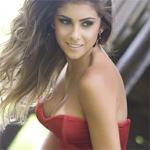Paula Rebello Red Corset