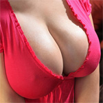 September Carrino Amazing Cleavage